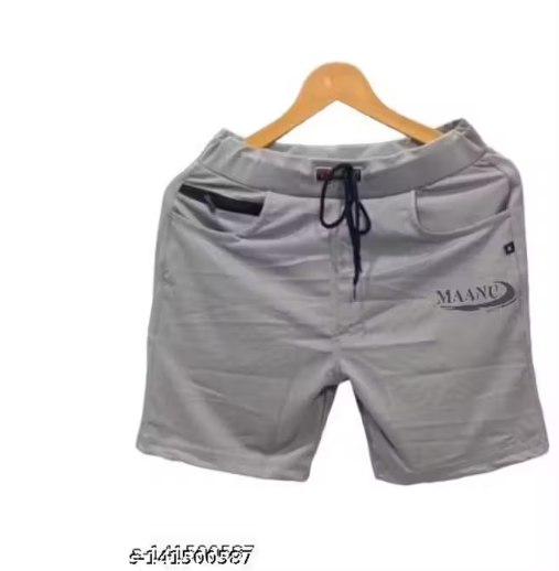 Comfortable Summer Shorts | Light Grey Shorts for Outdoors | Casual Light Grey Shorts | Everyday Light Grey Shorts |
