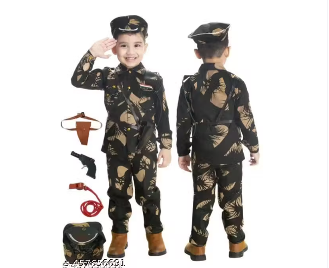 NEW FANCY ARMY DRESS