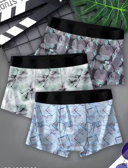 Men's Ultra- Nylon Underwear with Stretch & Anti-Bacterial Protection