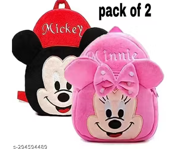 KIDS BACKPACK 2-5 years combo (minnie micky) combo