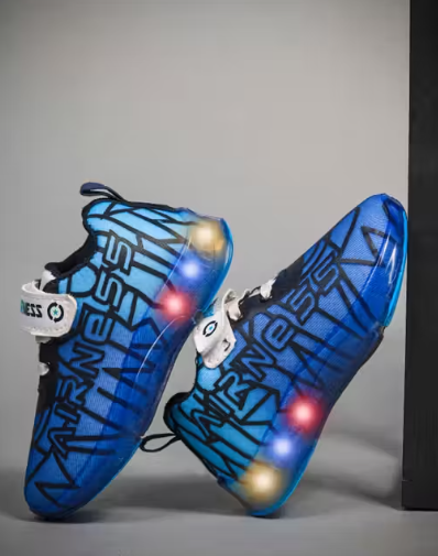 Kids Light Up Shoes, LED Soles, Hook and Loop Closure,Daily Wear Fashion Shoe,Exclusive for kids