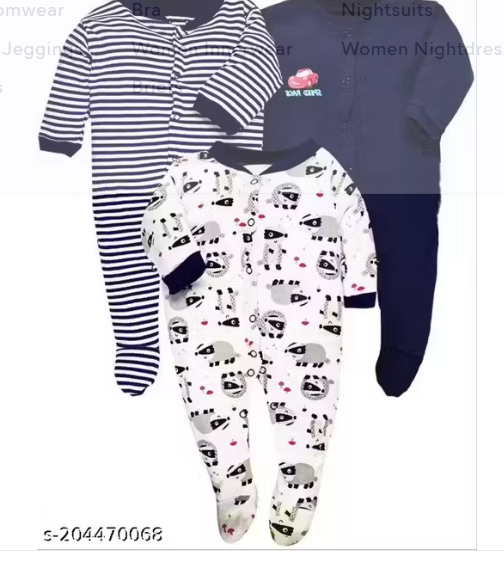 SMILEY APPU Cotton Rompers